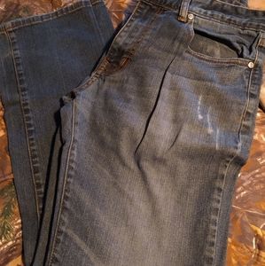 Rue 21 Carbon Slim Straight Jeans